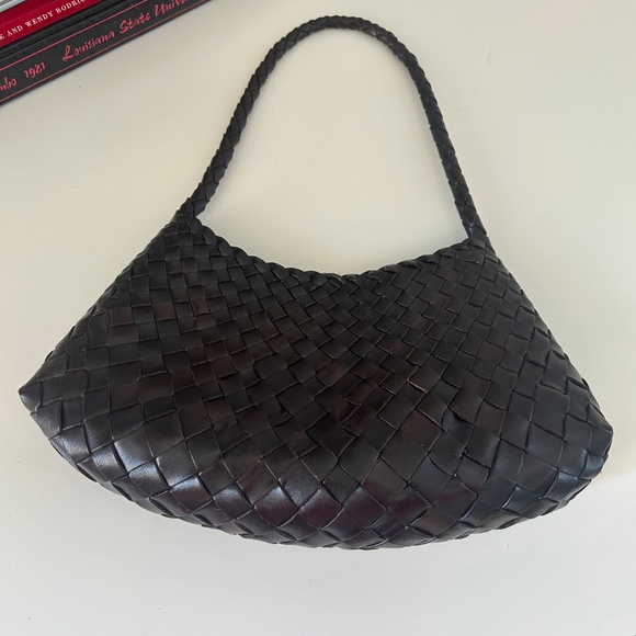 Dragon Diffusion Rosanna Basket Bag - Dark Brown - Picture 3 of 4